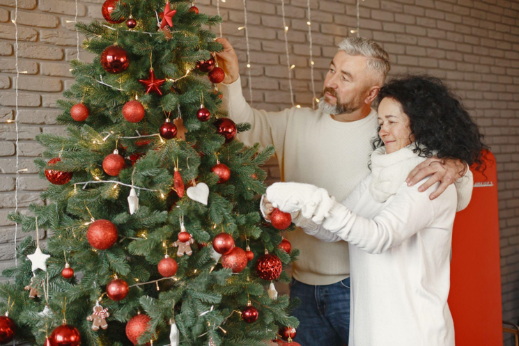 Light Up Your Christmas Tree with Freedom and Pride with a White Tree Skirt